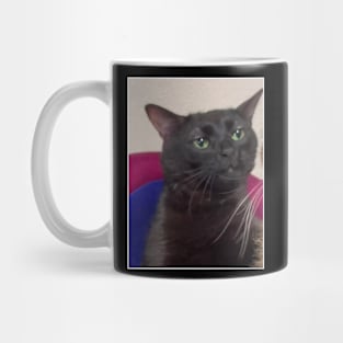 CAT ZONING OUT MEME Mug